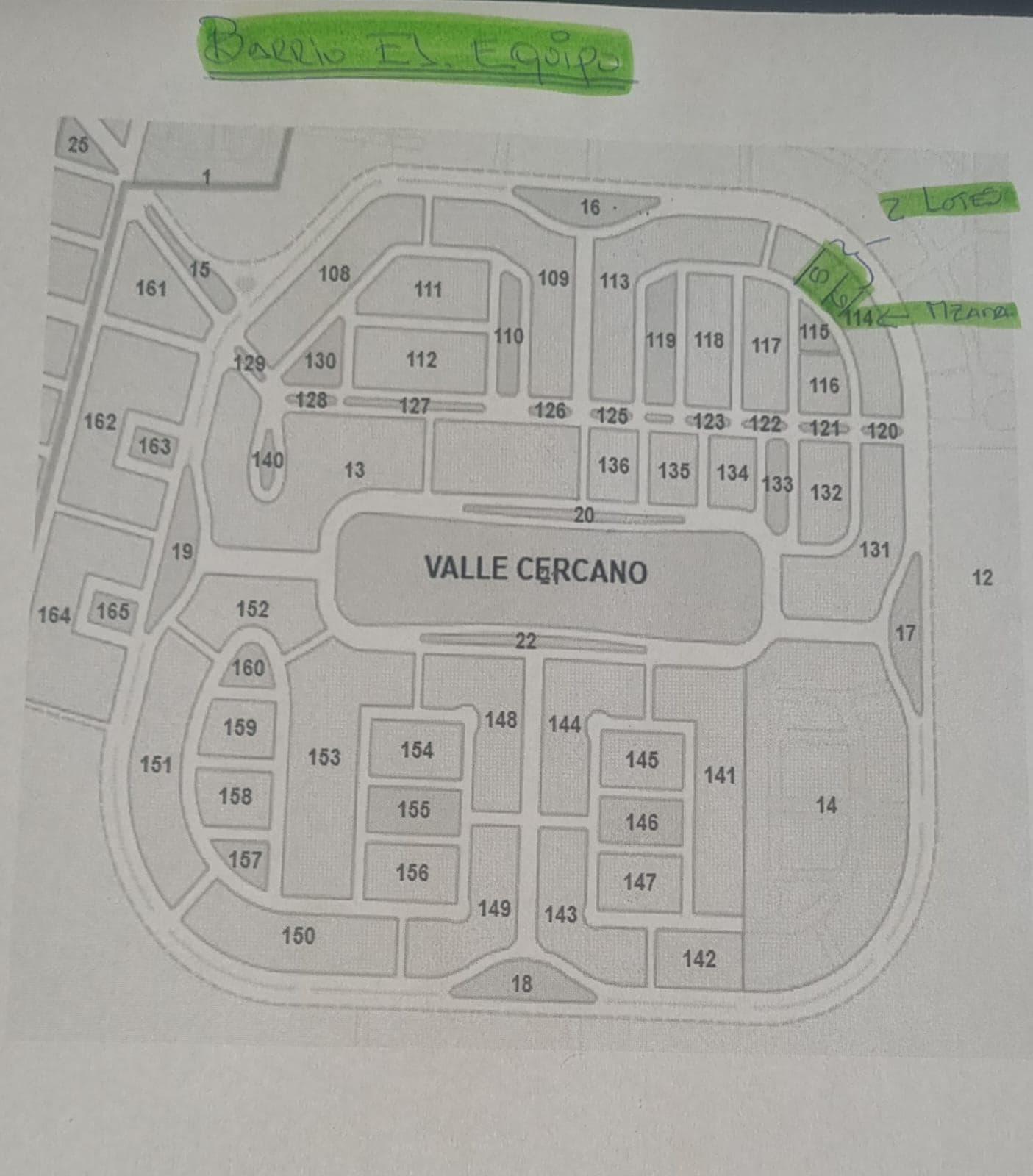 Dos lotes contiguos en Valle Cercano, aptos duplex de 255 m2 cada uno – foto 2